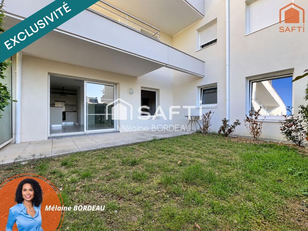 Vente Appartement T2 à Vannes, terrasse, jardin, garage et parking Vannes