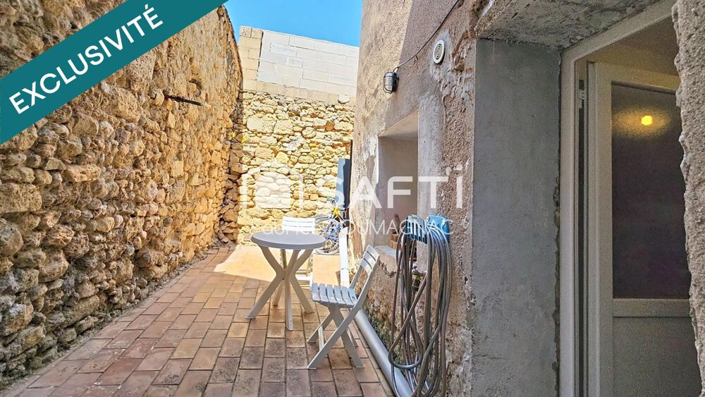 Maison de village avec terrasse à deux pas du port et des commerces
