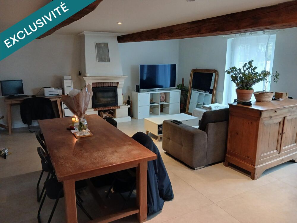 Vente Maison belle charentaise et son grand studio Gemozac