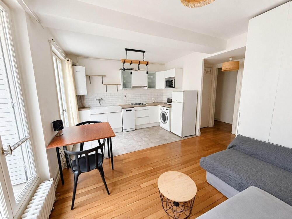 Vente Appartement Père-Lachaise - Deux-pièces de 35m2, charme de l'ancien et faibles charges Paris 11