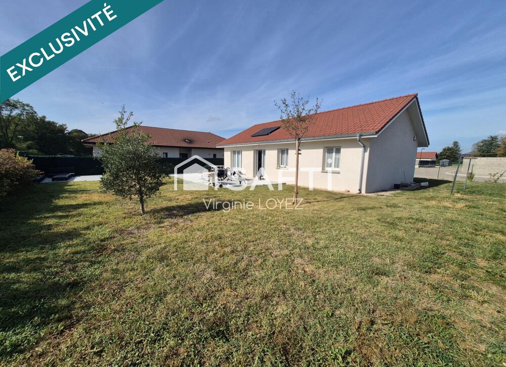 Vente Maison LA BALME-LES-GROTTES (38390) – Maison plain-pied récente avec belles terrasses La balme-les-grottes