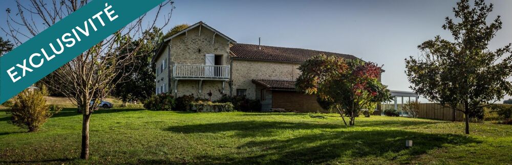 Jolie maison en pierre à rénover de 245m2 10 pièces sur 1,98 hectare de terrain