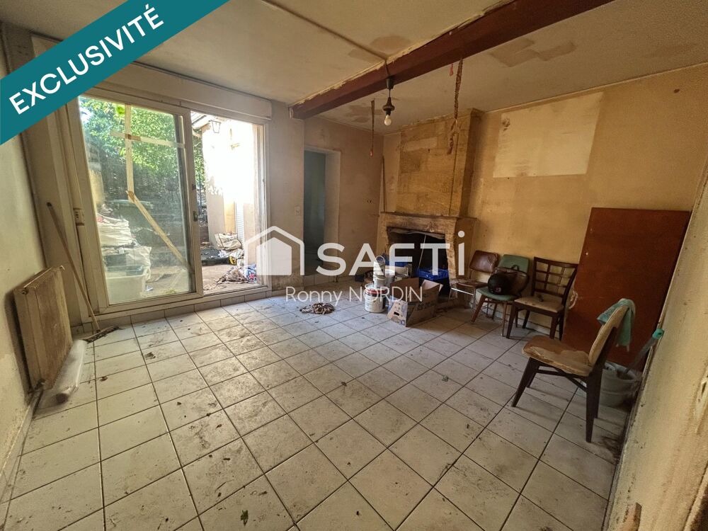 Vente Maison Maison en pierre à renover de 90 m2 - Trois chambres Castillon-la-bataille