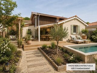 Vente Maison CLAOUEY maison 3 chambres avec garage, à quelques pas du Bassin Lege-cap-ferret