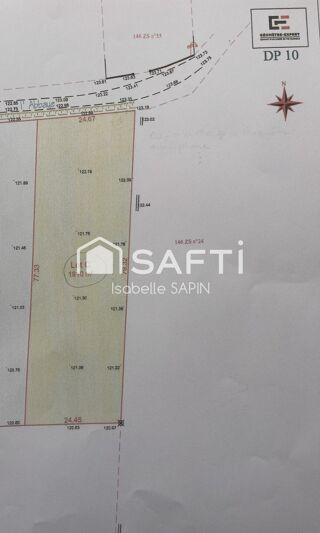  Terrain � vendre 1910 m�