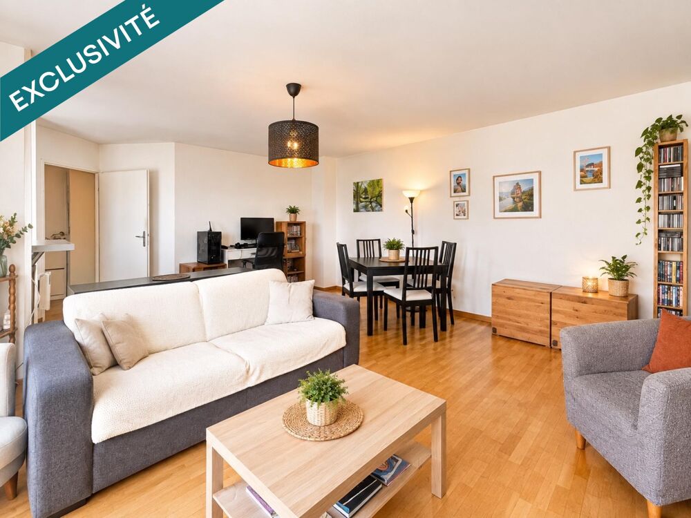 Vente Appartement Appartement 63 m², Balcon, vue monument historique Longjumeau