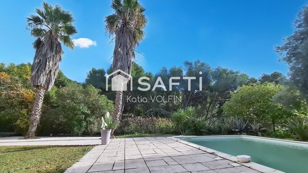 Vente Maison Villa 152m2 sur  un terrain plat de 1000 m2 avec piscine La ciotat