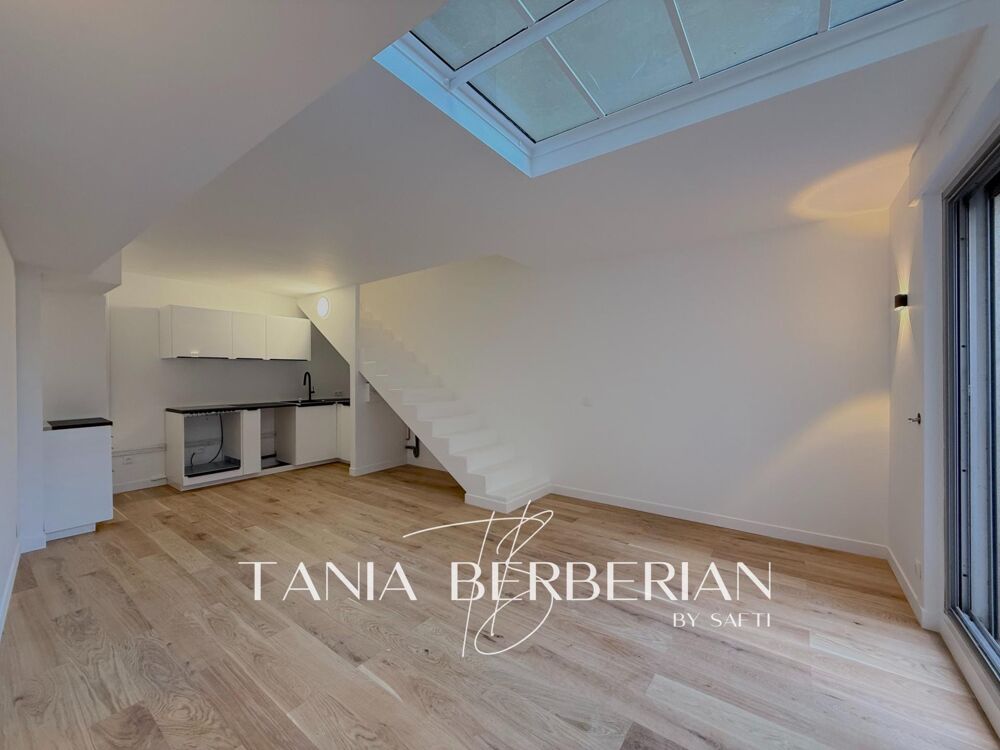 Vente Appartement 2 pièces de 58m2 en duplex avec jardin de 91m2 - Secteur Gambetta Paris 20