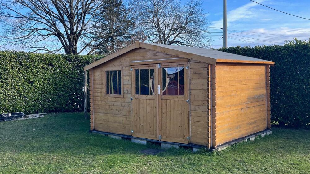 Vente Terrain Mobil home avec assainissement, garage et jardin Les adjots