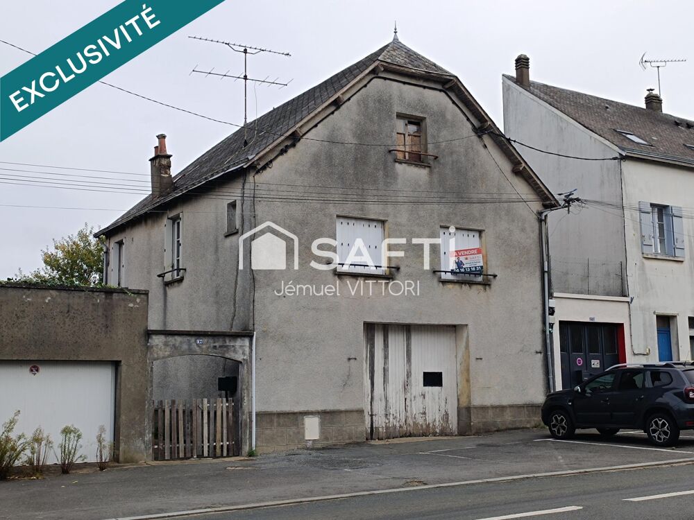 Maison à réhabiliter ou projet de reconstruction  Centre dErnée