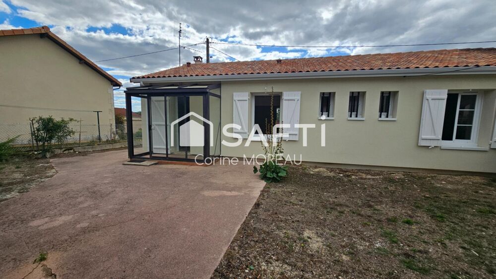 maison 70m² en excellent état, terrain 1525m²