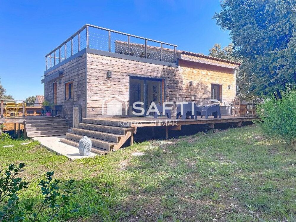COLLIAS  Villa contemporaine en ossature bois  Un mode de vie au coeur de la nature  DPE A