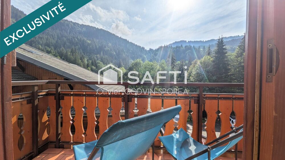 Vente Appartement Deux pièces chaleureux avec mezzanines et parking couvert au pied du téléphérique de Nyon à Morzine Morzine