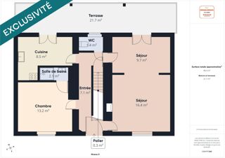  Maison à vendre 4 pièces 88 m²