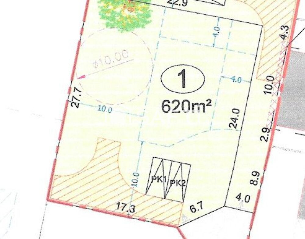 Vente Terrain Terrain St Médard en Jalles – Un emplacement priviligié à deux pas du centre Saint-medard-en-jalles