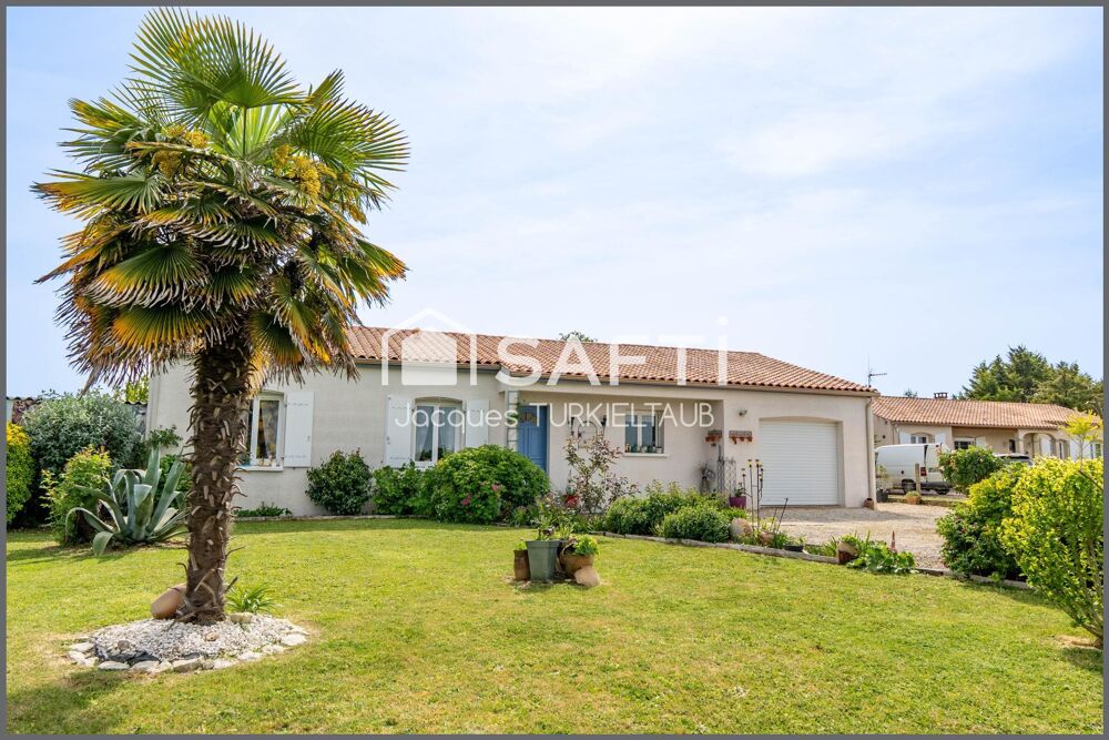 Maison 140m2 en excellent état, avec 4 chambres , garage et jardin de 1300 m2