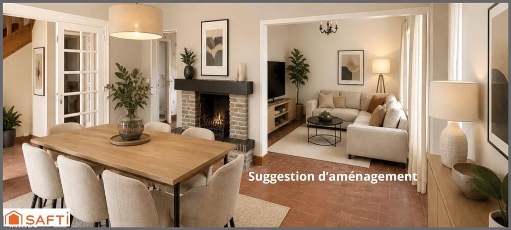 Vente Maison 4 chambres, terrain 960 m², maison à fort potentiel Berville
