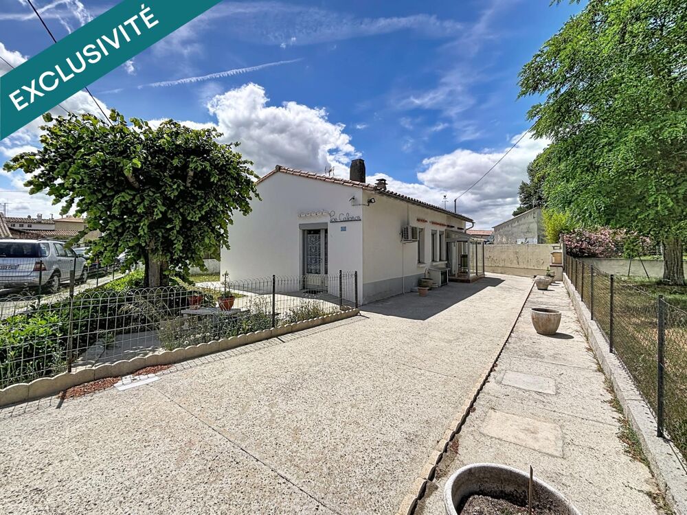 MAISON 3 CHAMBRES AVEC GARAGE, ATELIER ET JARDIN  BRAM