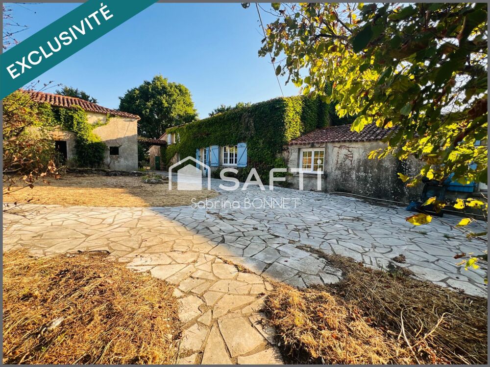 Vente Maison Maison en pierre à rénover, une dépendance de 200 m², un pigeonnier. Bellevigny