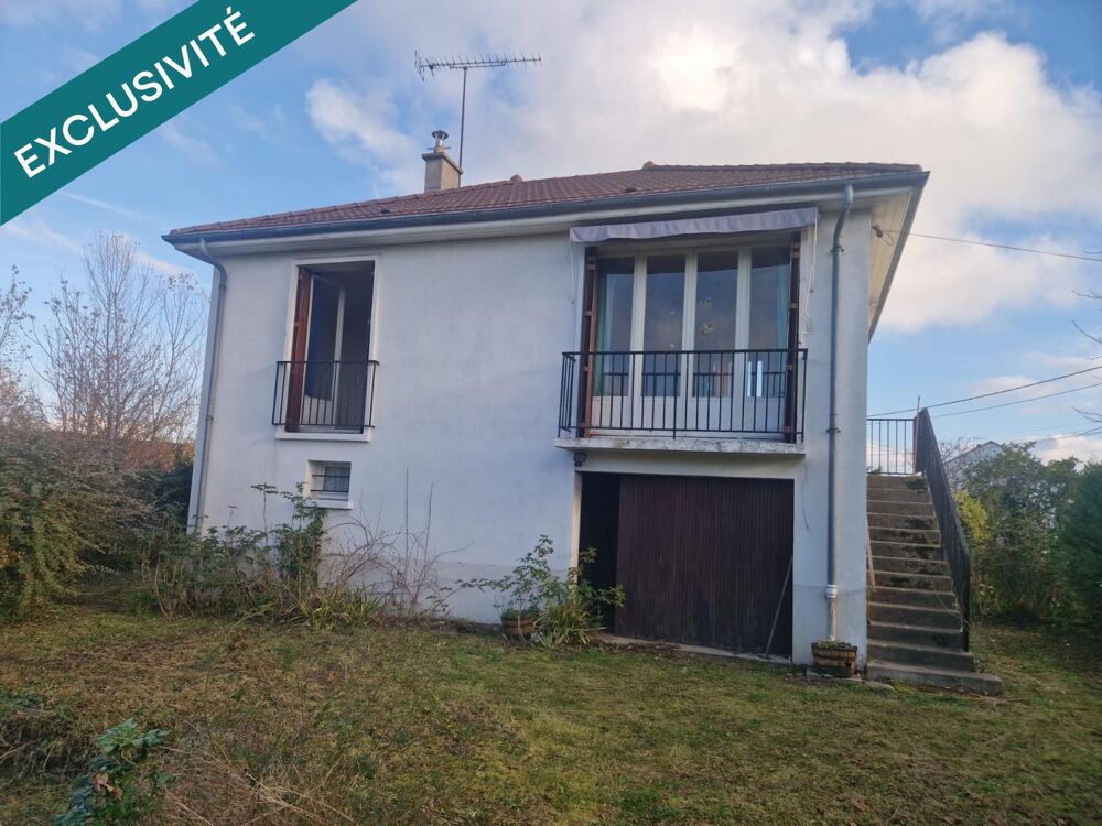 Charmante maison sur sous sol avec terrain,