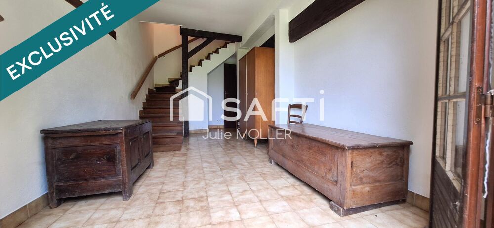 Maison avec garage sans vis-à-vis !
