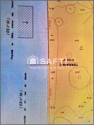 Terrain � vendre 524 m�