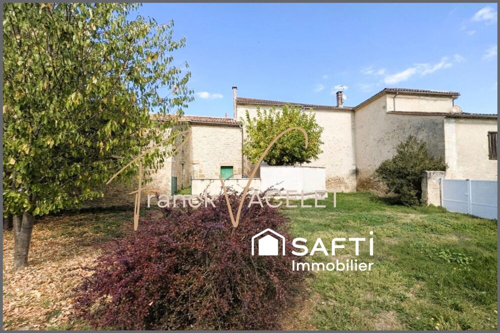 Maison avec jardin clos, dépendances et fort potentiel