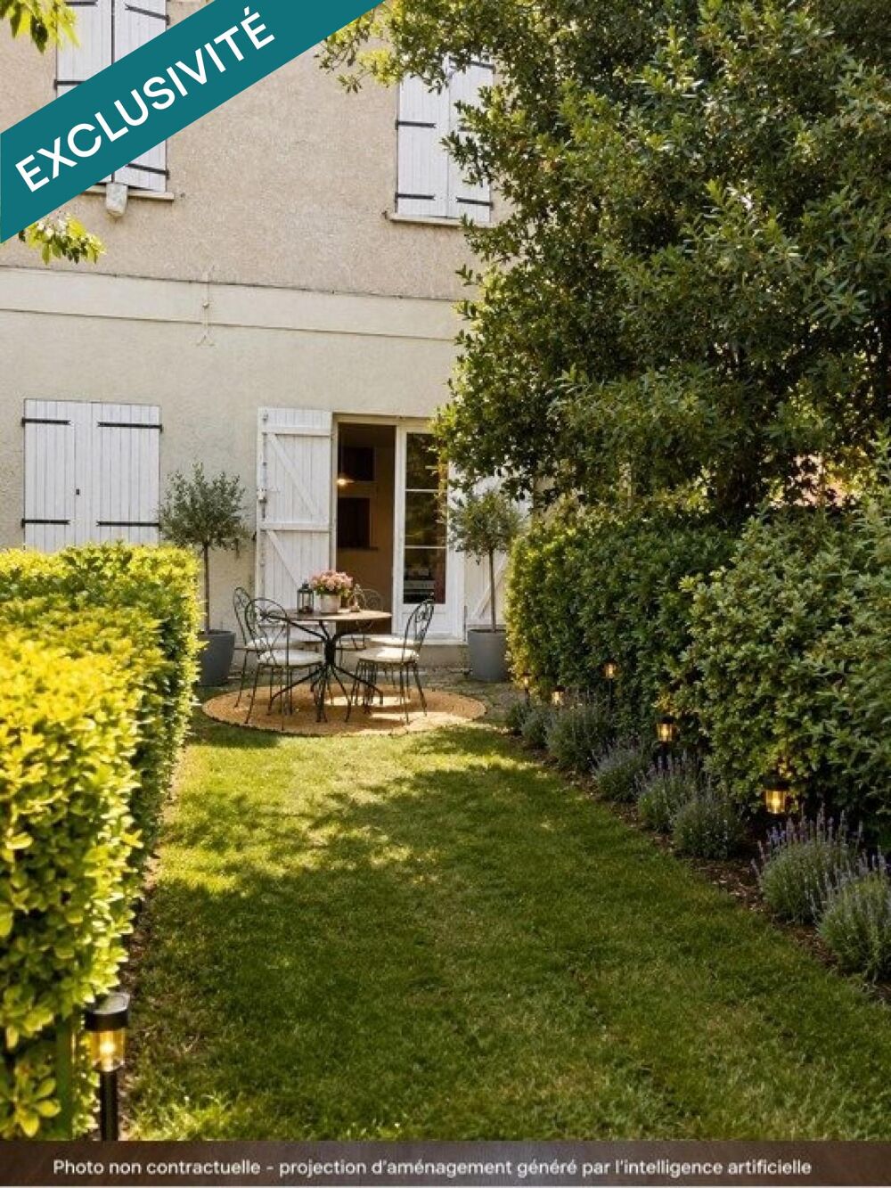 Studio mezzanine avec jardin privatif à deux pas du Champ-de-Mars