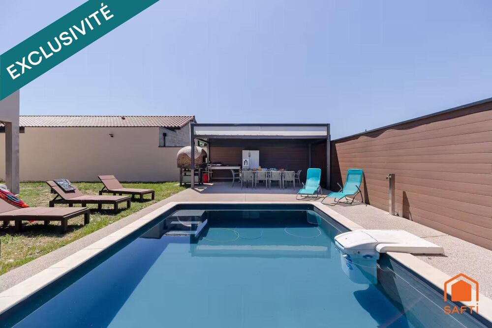 Vente Maison Villa contemporaine 2020, piscine & spa privatif Beauvoir-de-marc