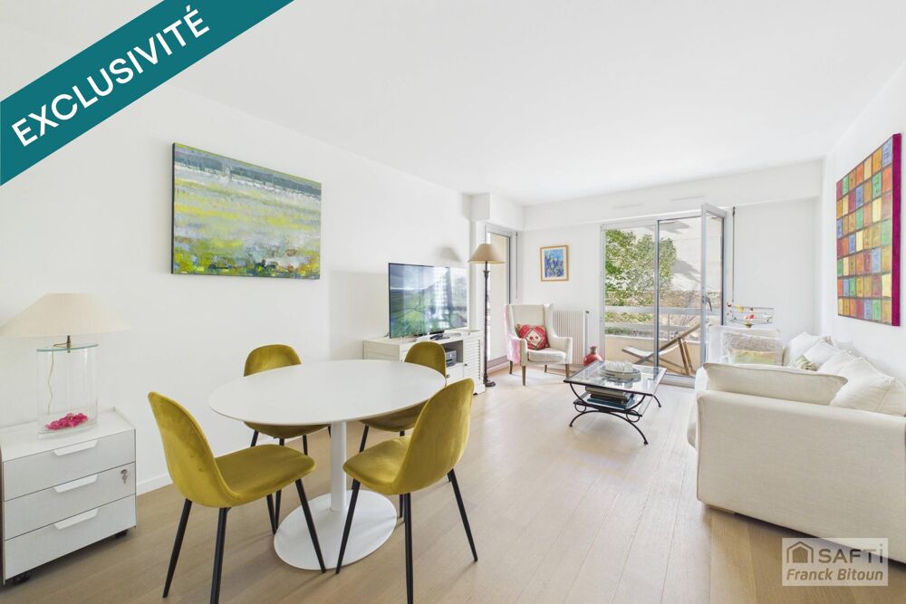 Vente Appartement BÉCON - PONT DE LEVALLOIS. Grand 2 pièces RÉNOVÉ, au CALME, avec TERRASSE Courbevoie