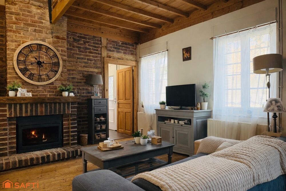 Vente Maison Longère de 123m2 - 4 chambres - Canchy Canchy