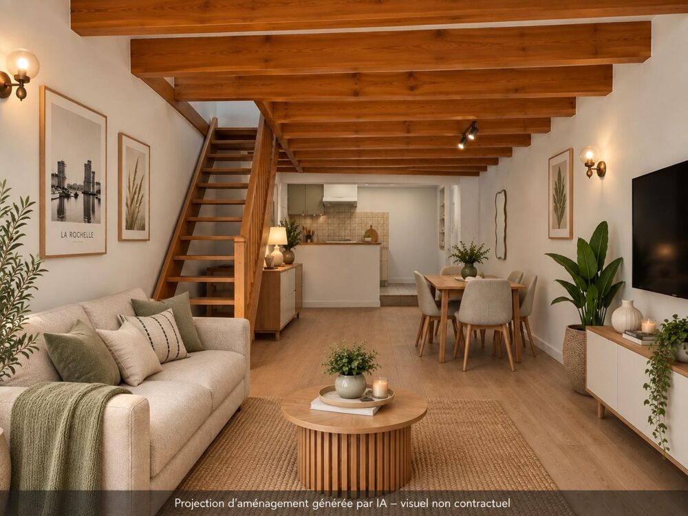 Maisonnette au coeur de Laleu de type 2 en duplex