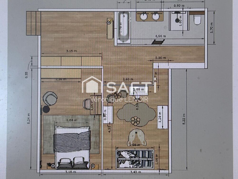 Vente Appartement Bel appartement 3/4 de 95m2 à SAINT GERMAIN EN LAYE - Quartier Schnapper Saint-germain-en-laye