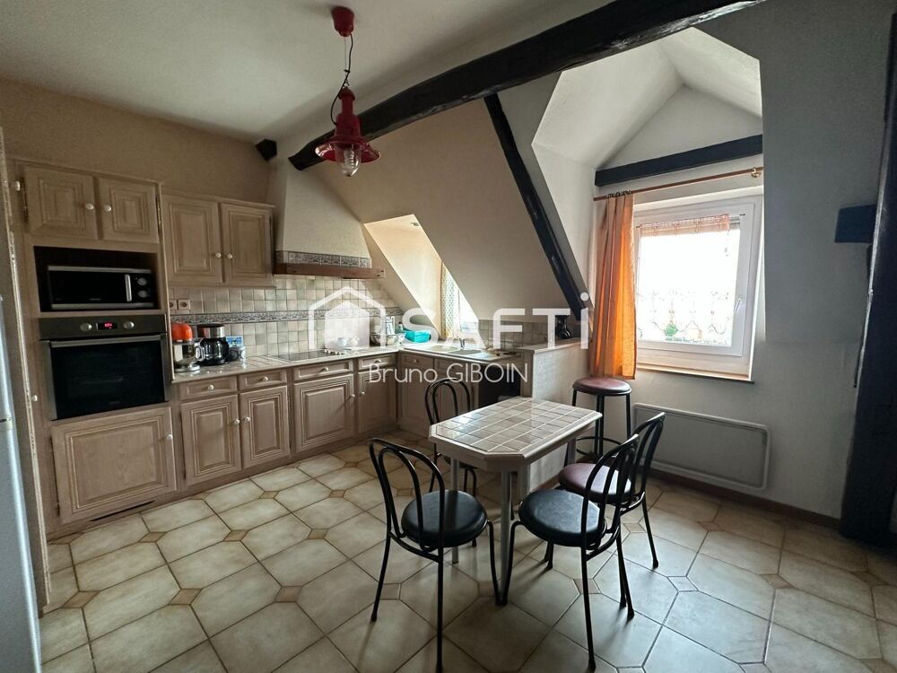 Appartement 74 M² en centre ville, 3 pièces, 1 chambre, un bureau et un grenier aménagé