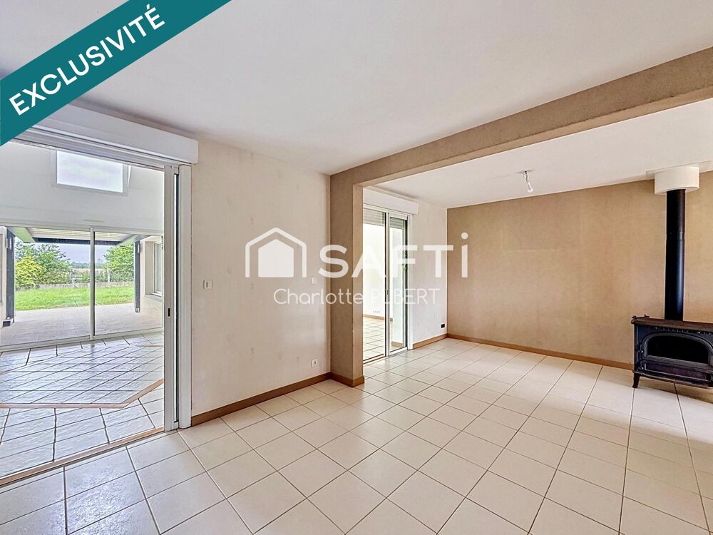 Grande maison avec entrepôt de 150m2