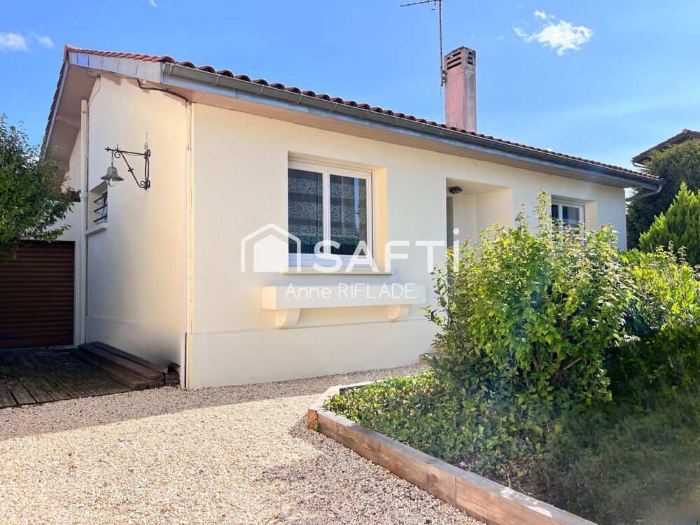 Maison 2 CH - Jardin paysager - Garage