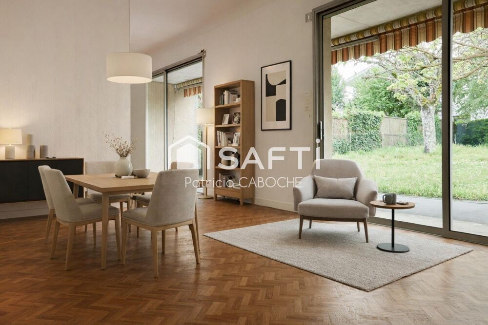Vente Maison Mérignac Bourran – Maison familiale de 4 chambres,  jardin arboré, garage Merignac