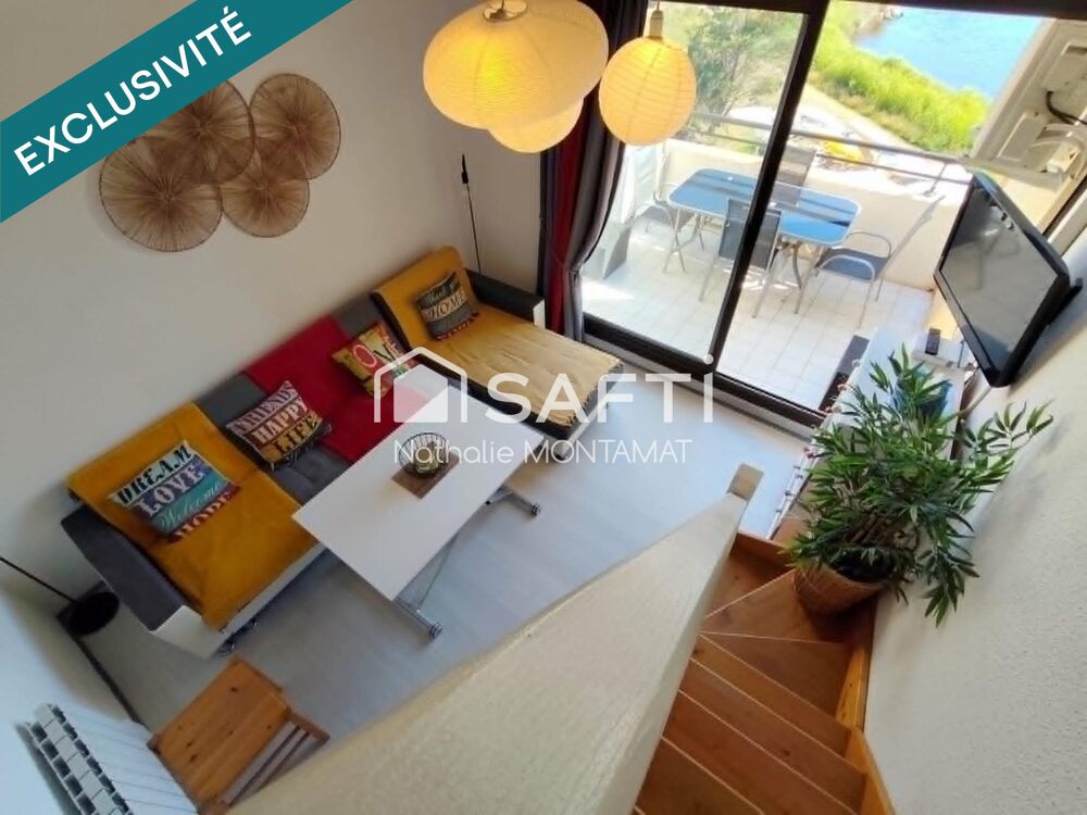 Superbe Duplex de 37m²,T3, vue Lac,Terrasse de 7m²