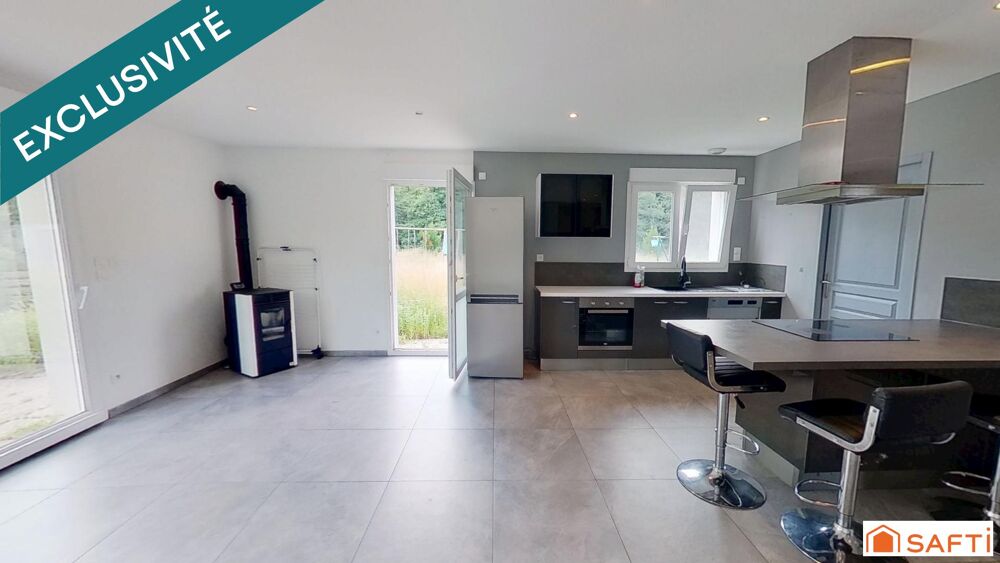 Vente Maison Visite virtuelle disponible, Maison RT 2012 de 3 chambres et grand terrain à Epinal 88 Epinal