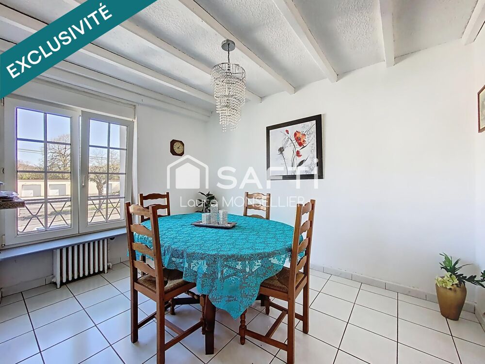 Maison avec jardin, garage et fort potentiel à Homécourt