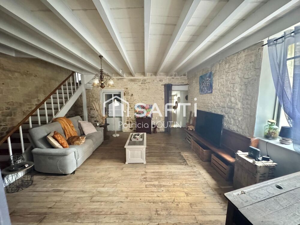 MAISON EN PIERRE 3 CHAMBRES + BUREAU GARAGE ET DEPENDANCE