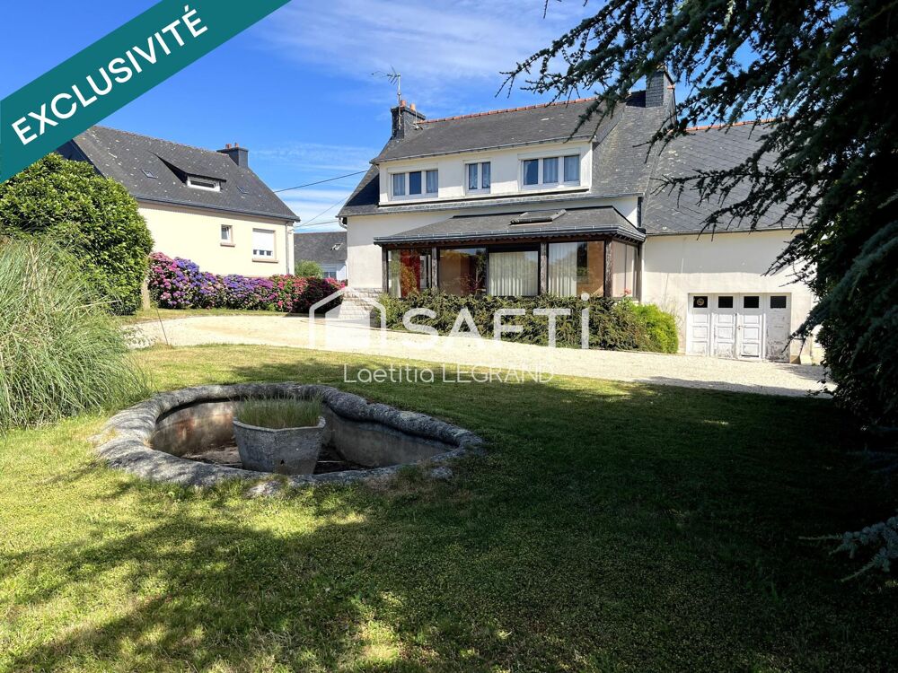 Maison spacieuse et familiale dans le bourg de Bégard (Côtes d'Armor)