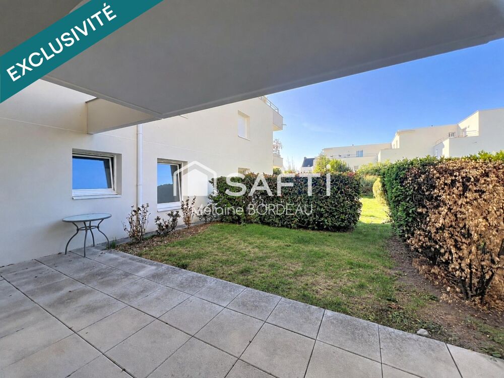 Vente Appartement T2 à Vannes, terrasse, jardin, garage et parking Vannes