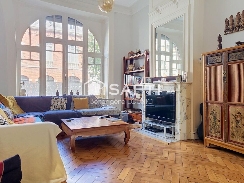 Maison bourgeoise style Art Nouveau de 181m² -Jardin et Cave- Secteur prisé-