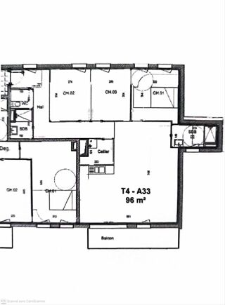  Appartement � vendre 4 pi�ces 96 m�