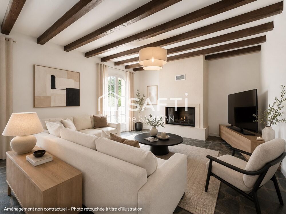 Vente Maison Montastruc-la-Conseillère - Maison  8 Pièces - 210 m² - piscine - garage - grand sous-sol Montastruc-la-conseillere