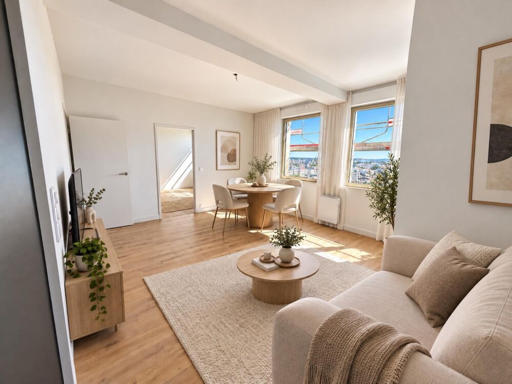Vente Appartement Un appartement neuf aux volumes généreux et prestations contemporaines, sublimé par une vue dégagée sur les toits de Bordeaux Bordeaux
