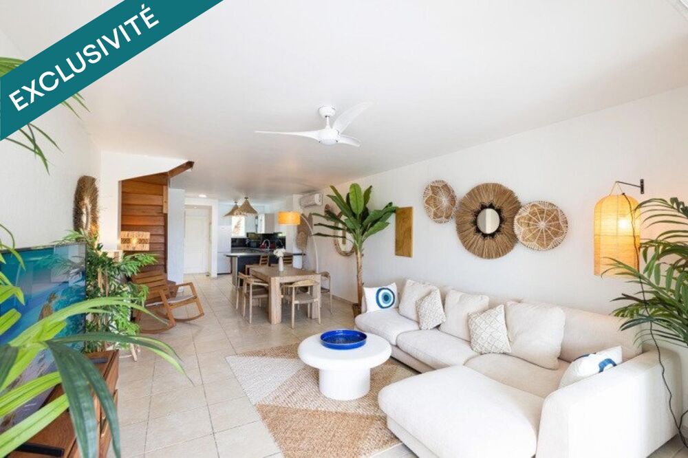 Vente Maison Villa 2 chambres première ligne orient baie Saint-martin