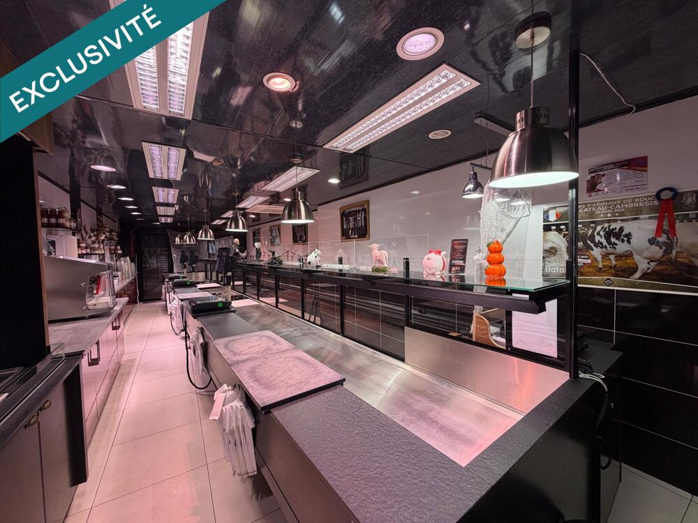   Boucherie clé en main/clientèle fidèle Conde-sur-l'escaut