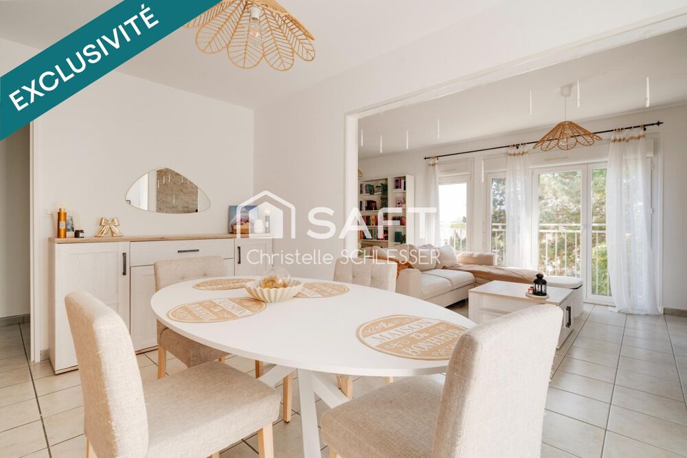 Vente Appartement Découvrez un véritable cocon de douceur d'environ 78 m², au 2ème étage avec balcon Saint-nicolas-de-port